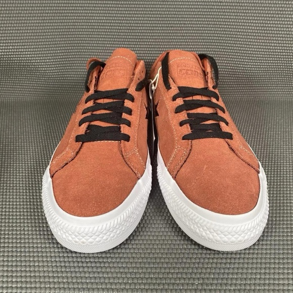 Converse Cons One Star Men's Rust Suede Sneakers - Picture 2 of 7